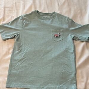 Vineyard Vines Short-Sleeve Pocket Tee in Seafoam